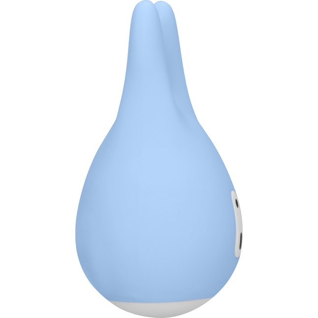 Голубой клиторальный стимулятор Sugar Bunny - 9,5 см - Loveline. Фотография 3.