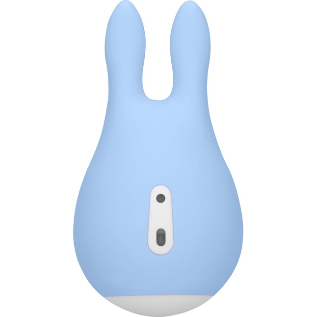 Голубой клиторальный стимулятор Sugar Bunny - 9,5 см - Loveline