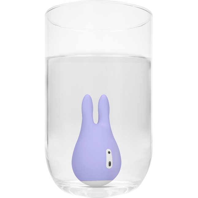 Фиолетовый клиторальный стимулятор Sugar Bunny - 9,5 см - Loveline. Фотография 5.