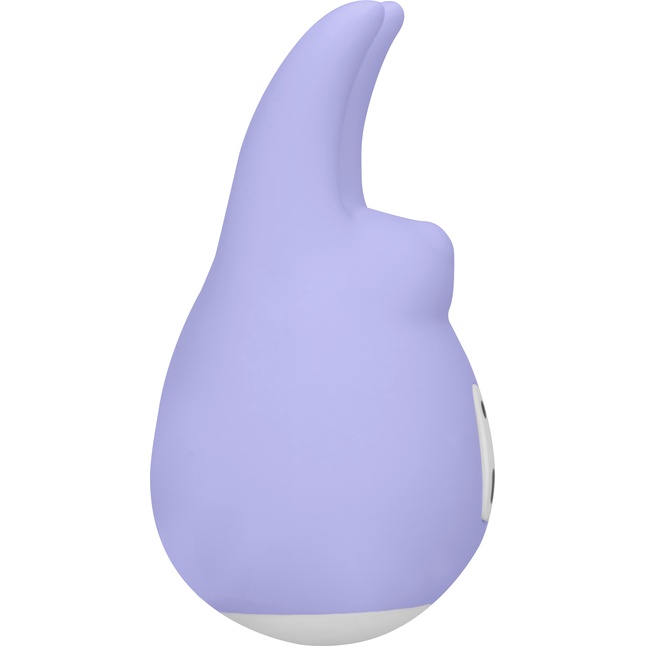 Фиолетовый клиторальный стимулятор Love Bunny - 9,4 см - Loveline. Фотография 3.