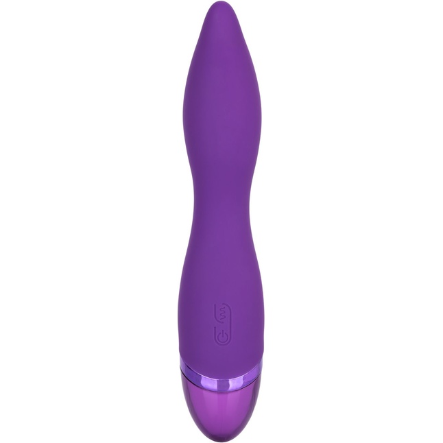 Фиолетовый вибромассажер Aura Wand - 21,5 см - Aura. Фотография 3.