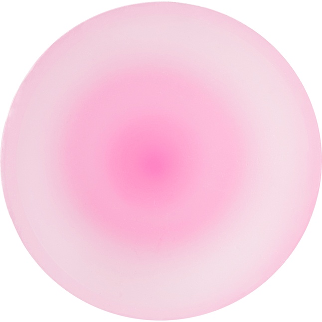 Розовая, светящаяся в темноте анальная втулка - 10 см. Фотография 4.