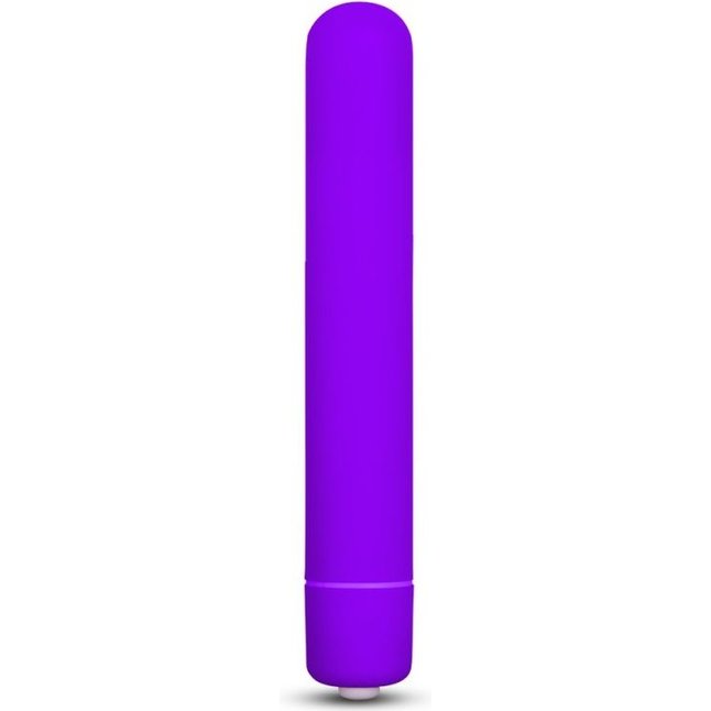 Фиолетовая вибропуля X-Basic 10 Speeds - 13 см