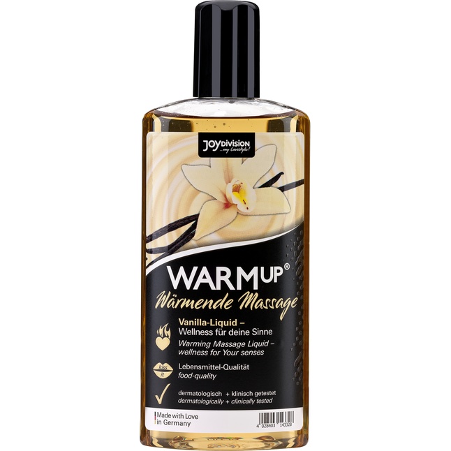 Массажное масло с ароматом ванили WARMup vanilla - 150 мл