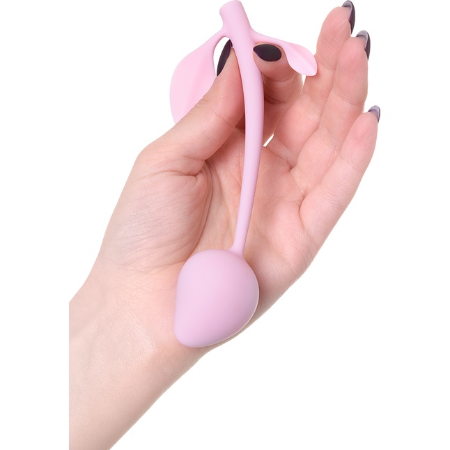 Розовый вагинальный шарик BERRY. Фотография 2.
