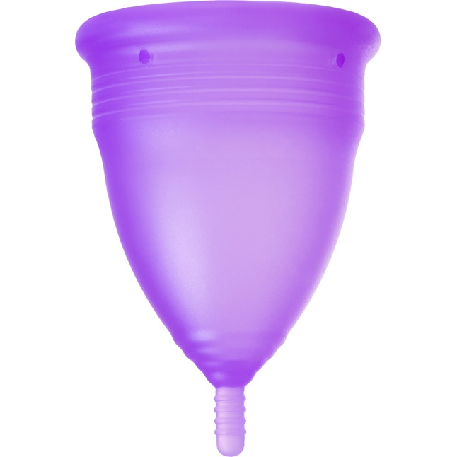 Фиолетовая менструальная чаша Lila S. Фотография 2.