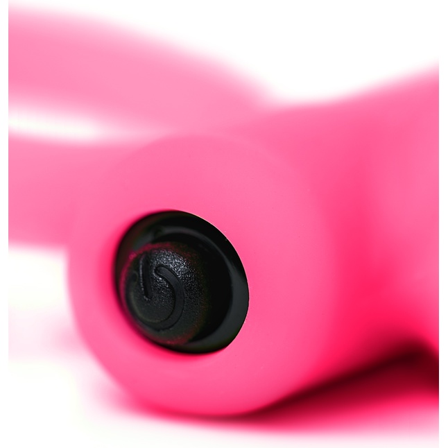 Розовое эрекционное виброкольцо на пенис Eromantica. Фотография 6.