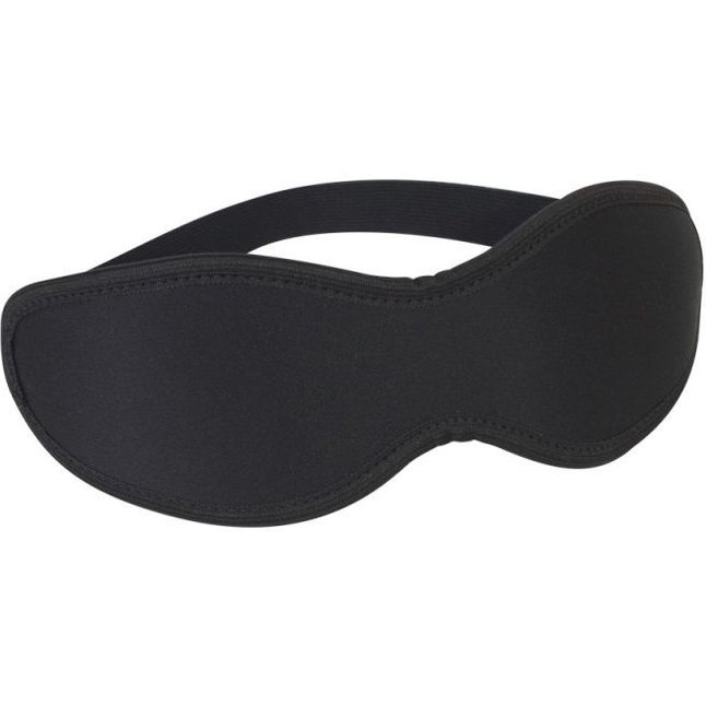 Неопреновая черная маска на глаза - BDSM accessories