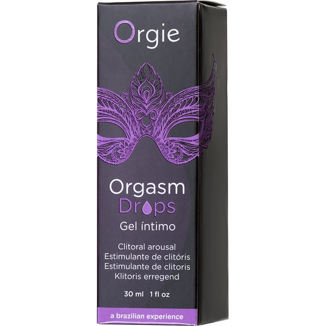 Интимный гель для клитора ORGIE Orgasm Drops - 30 мл. Фотография 4.