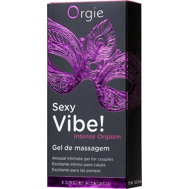 Гель для массажа ORGIE Sexy Vibe Intense Orgasm - 15 мл. Фотография 5.
