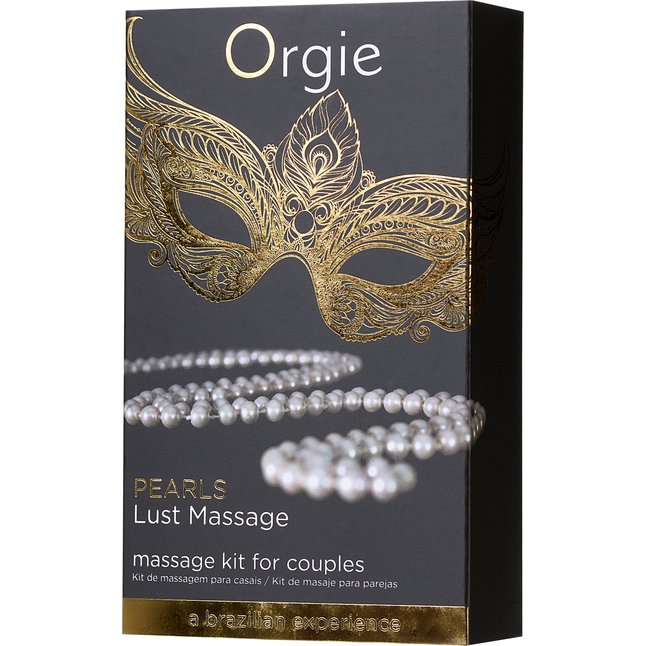 Набор для эротического массажа Orgie Pearl Lust Massage. Фотография 4.