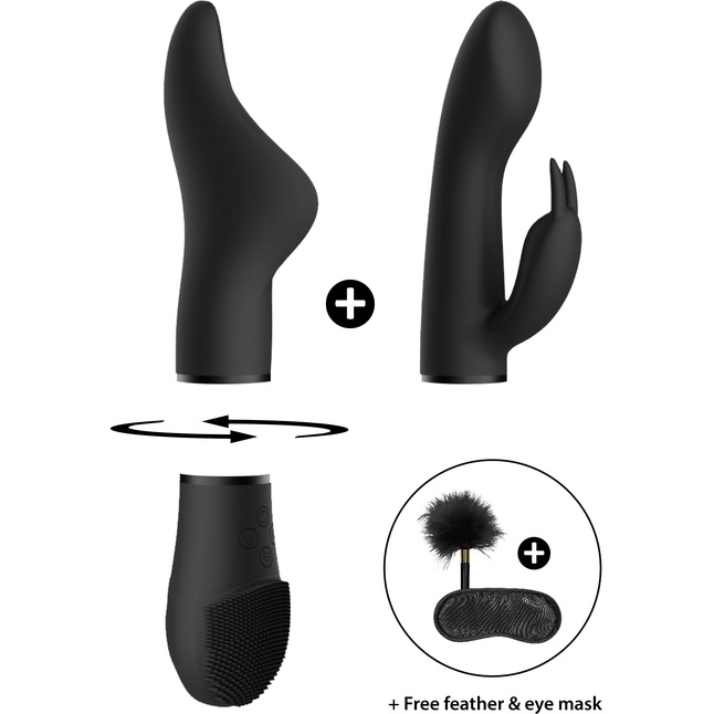 Черный эротический набор Pleasure Kit №1 - Switch. Фотография 4.