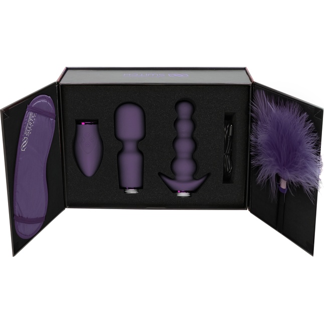Фиолетовый эротический набор Pleasure Kit №3 - Switch. Фотография 7.