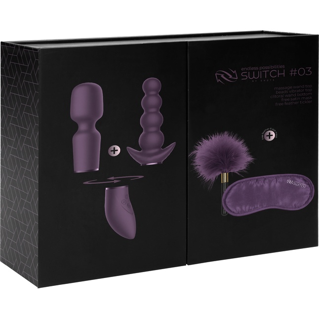 Фиолетовый эротический набор Pleasure Kit №3 - Switch