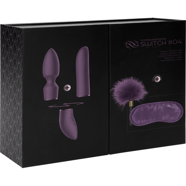 Фиолетовый эротический набор Pleasure Kit №4 - Switch
