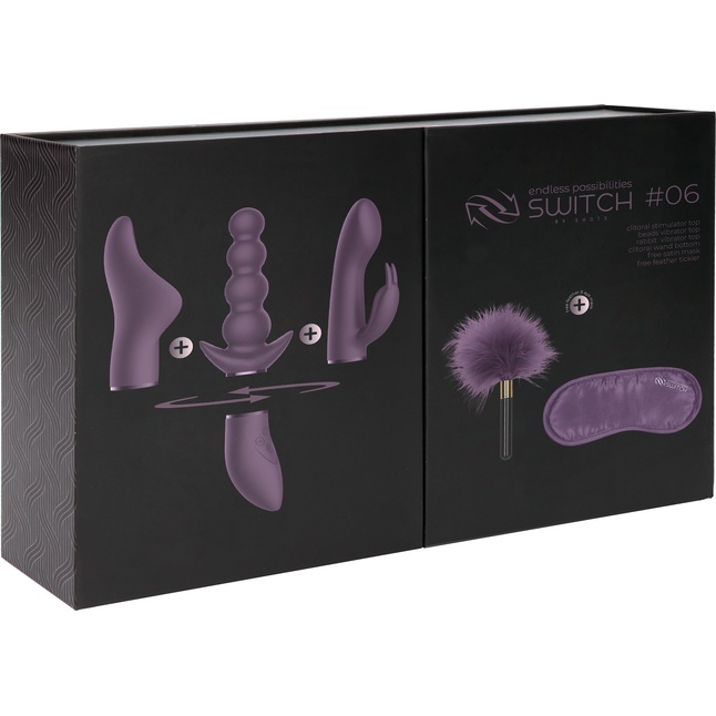 Фиолетовый эротический набор Pleasure Kit №6 - Switch