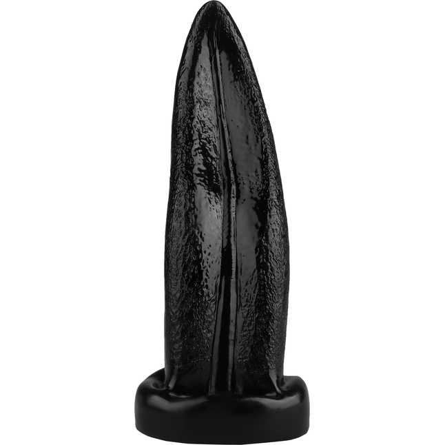 Черная изогнутая анальная втулка-язык - 21 см - 101Х-XX - Фистинг, гиганты. Фотография 2.