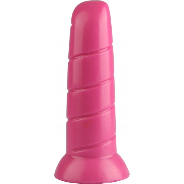Розовая винтообразная анальная втулка - 19,5 см - 101Х-XX - Фистинг, гиганты. Фотография 4.