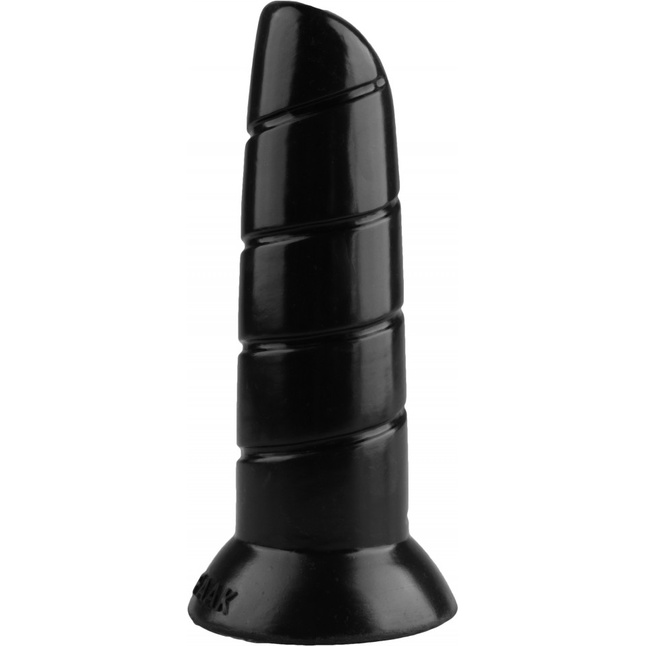 Черная винтообразная анальная втулка - 19,5 см - 101Х-XX - Фистинг, гиганты. Фотография 2.