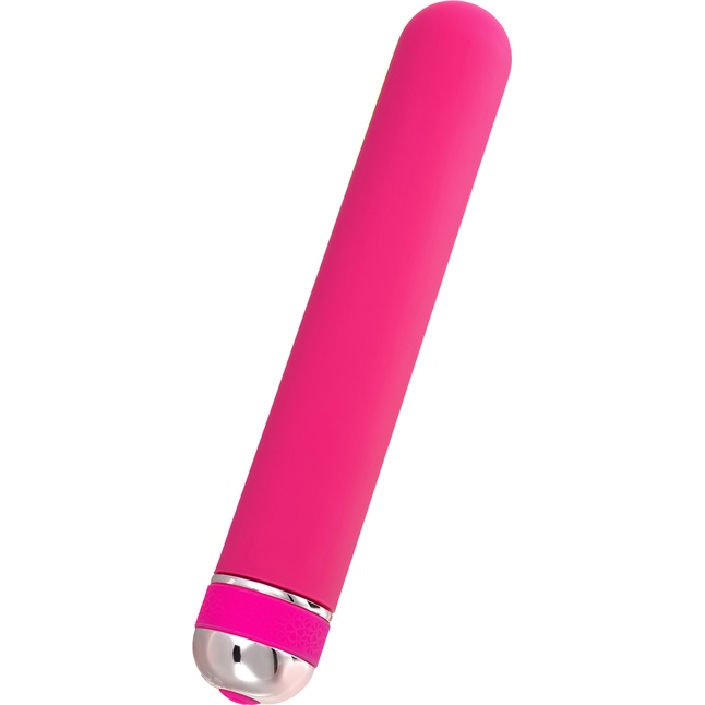 Розовый нереалистичный вибратор Mastick - 18 см