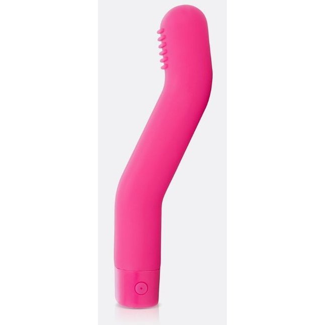 Изогнутый вибратор Reach It Charged Vibe - 17 см. Фотография 5.