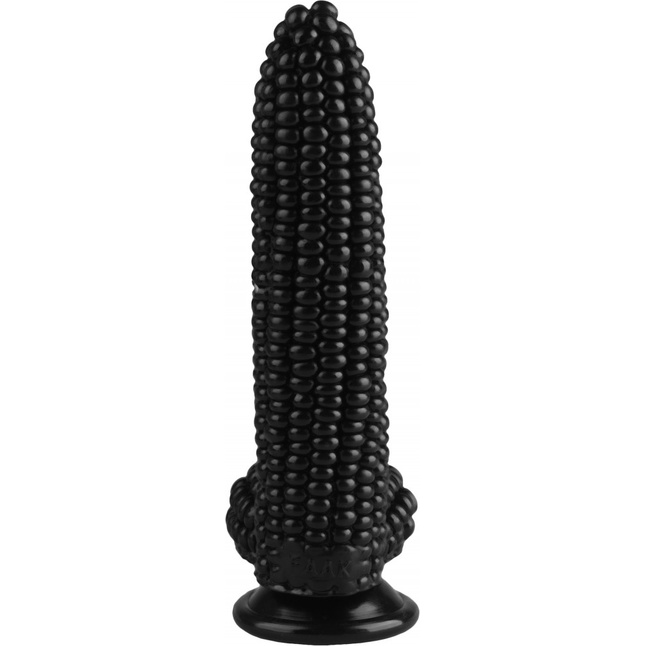 Черный фаллоимитатор-кукуруза на присоске - 20,5 см - 101Х-XX - Фистинг, гиганты. Фотография 4.