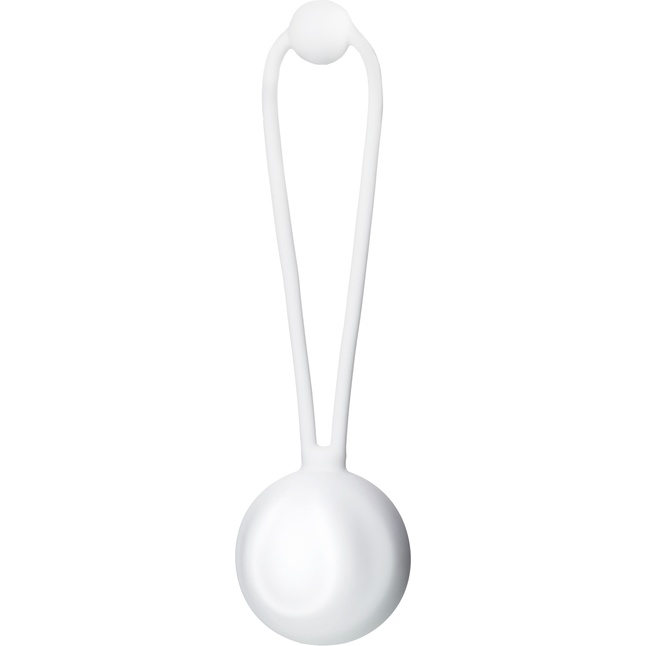 Белый вагинальный шарик LILY - L EROINA