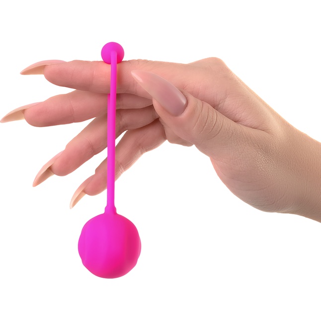 Розовый вагинальный шарик BLUSH - L EROINA. Фотография 2.