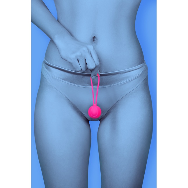 Розовый вагинальный шарик BLUSH - L EROINA. Фотография 9.