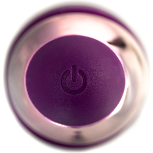 Фиолетовый клиторальный вибростимулятор FLO - 18,5 см - L EROINA. Фотография 11.