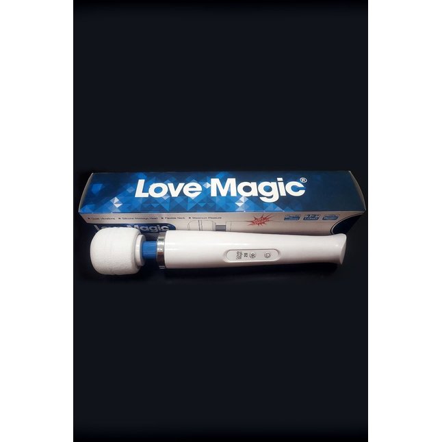 Белый вибромассажёр Love Magic HV-270-VR018. Фотография 4.