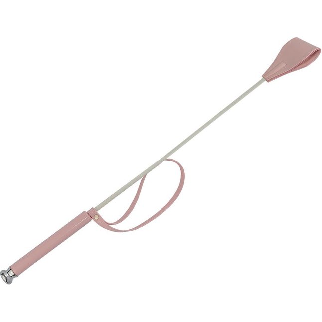 Нежно-розовый лаковый стек - 70 см - BDSM accessories