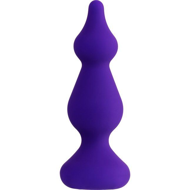 Фиолетовая анальная втулка Sholt - 10 см - ToDo. Фотография 3.