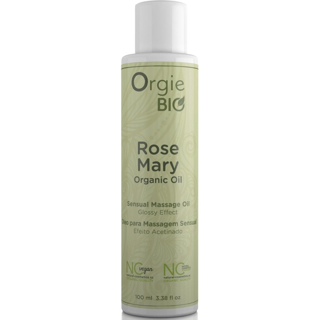Органическое масло для массажа ORGIE Bio Rosemary с ароматом розмарина - 100 мл