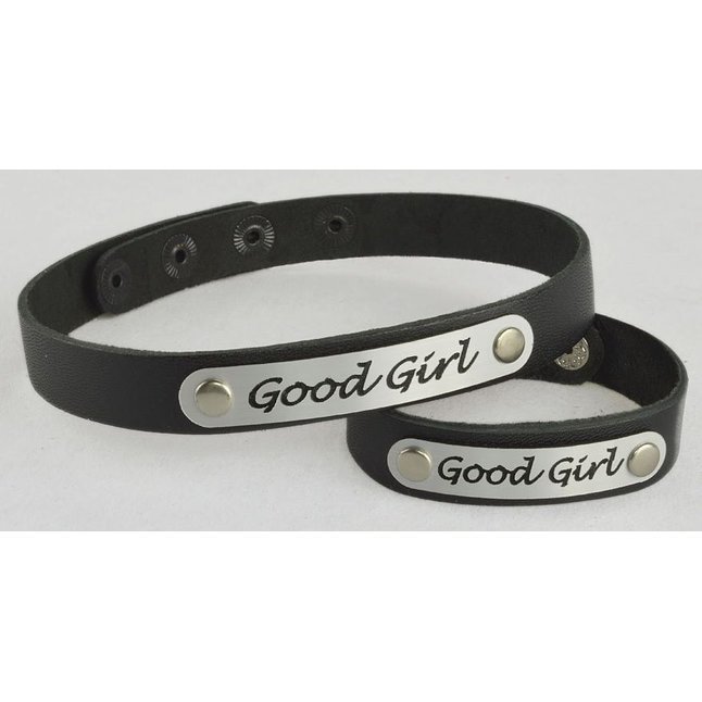Черный чокер Good Girl - BDSM accessories