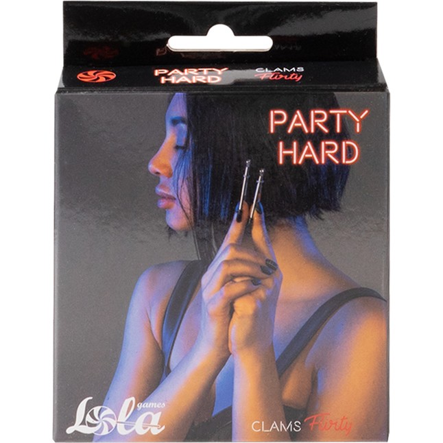 Зажимы на соски Flirty - Party Hard. Фотография 3.