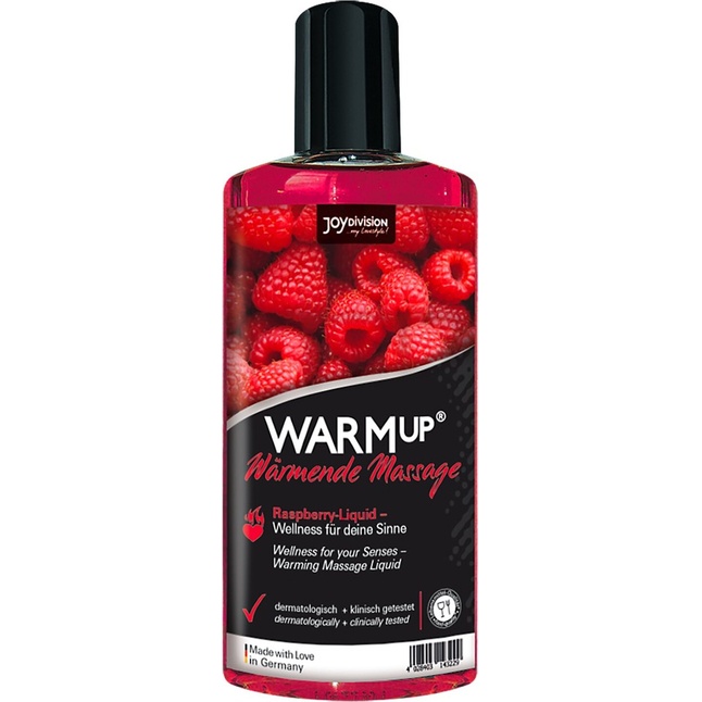 Массажное масло с ароматом малины WARMup Raspberry - 150 мл