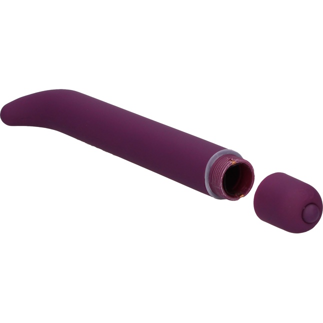 Фиолетовый компактный вибростимулятор G-Spot Vibrator - 16 см - Shots Toys. Фотография 3.