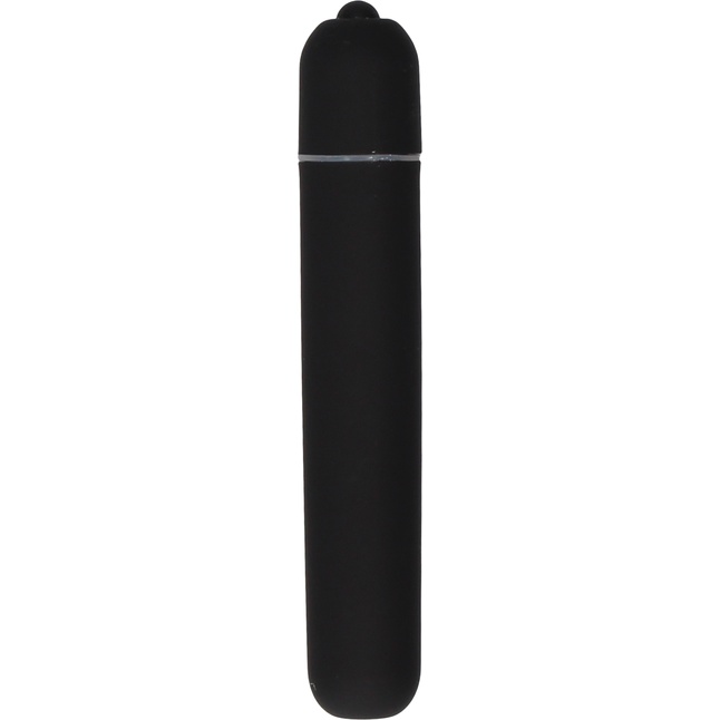 Черная вибропуля Bullet Vibrator Extra Long - 10,5 см - Be Good Tonight