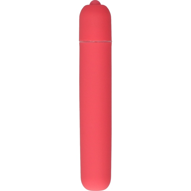 Розовая вибропуля Bullet Vibrator Extra Long - 10,5 см - Be Good Tonight