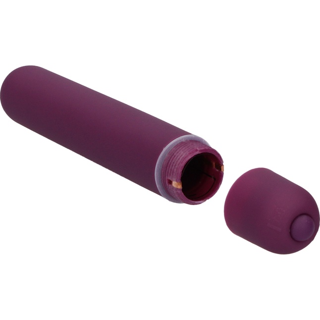 Фиолетовая вибропуля Bullet Vibrator Extra Long - 10,5 см - Be Good Tonight. Фотография 3.