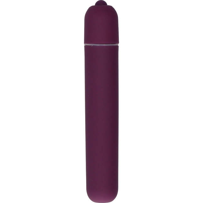 Фиолетовая вибропуля Bullet Vibrator Extra Long - 10,5 см - Be Good Tonight