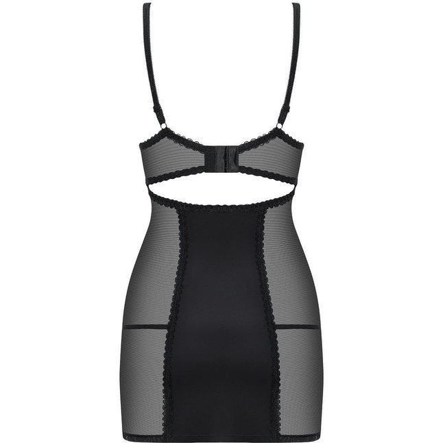 Облегающая сорочка Amallie с полупрозрачными вставками - Sexy. Фотография 4.