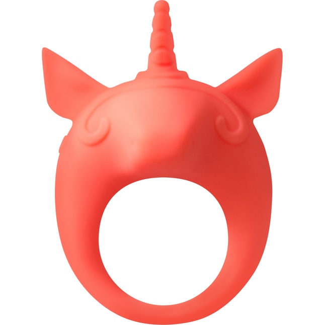 Оранжевое эрекционное кольцо Unicorn Alfie - MiMi Animals