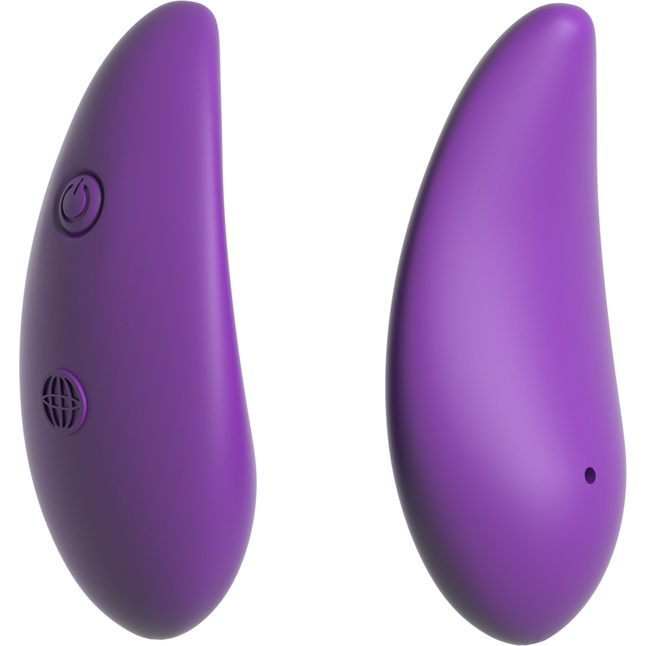 Фиолетовая вибропуля с пультом Rechargeable Remote Control Bullet - 7,62 см - Fantasy For Her. Фотография 2.