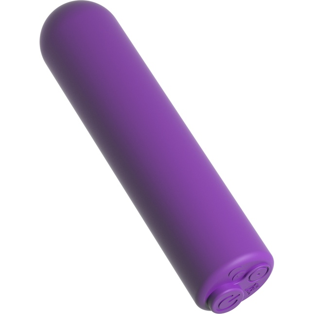 Фиолетовая вибропуля с пультом Rechargeable Remote Control Bullet - 7,62 см - Fantasy For Her. Фотография 3.