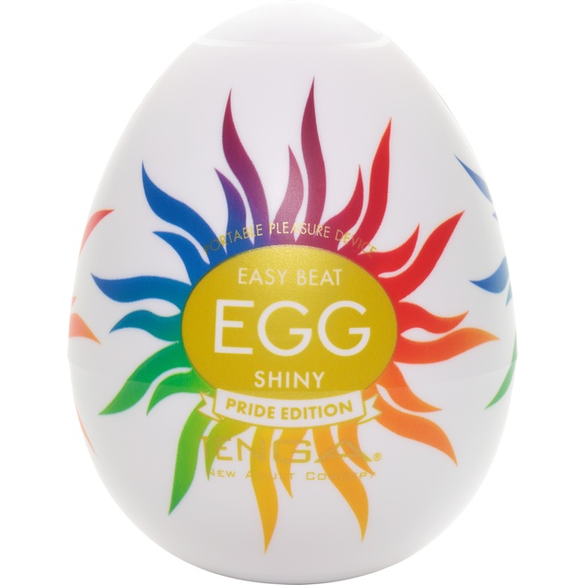 Мастурбатор-яйцо SHINY Pride Edition - EGG Series