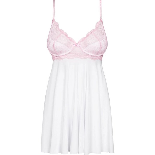 Восхитительный коротенький беби-долл Girlly с кружевом - Sexy. Фотография 6.