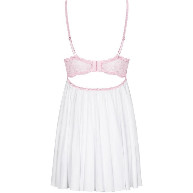 Восхитительный коротенький беби-долл Girlly с кружевом - Sexy. Фотография 7.