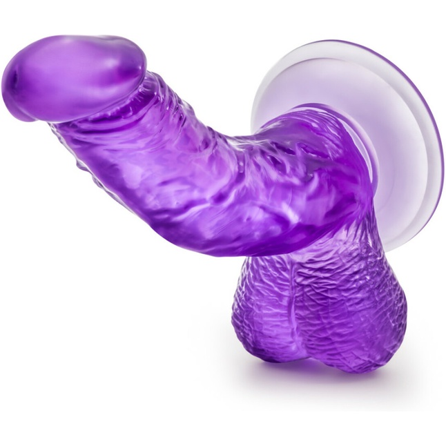 Фиолетовый фаллоимитатор Sweet n Hard 8 - 16,5 см - B Yours. Фотография 3.